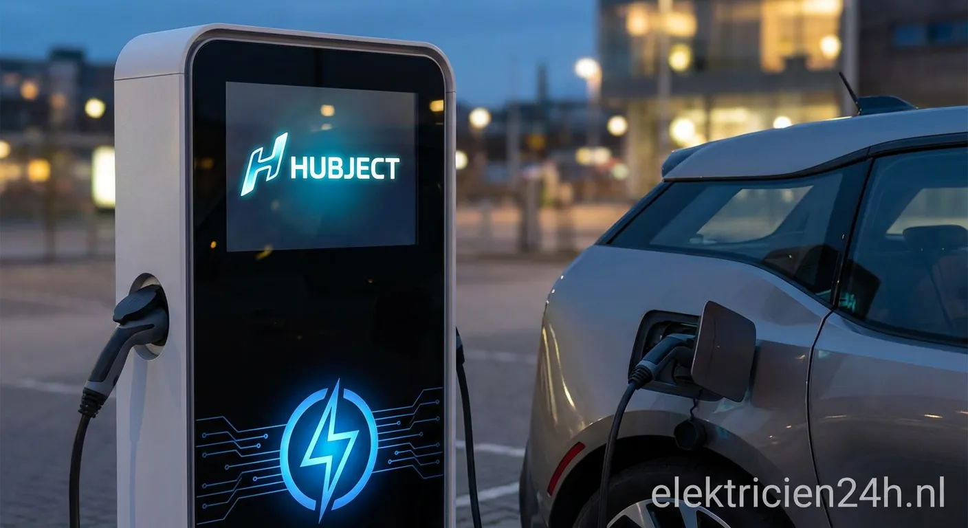 Hubject platform dashboard voor EV laadnetwerken