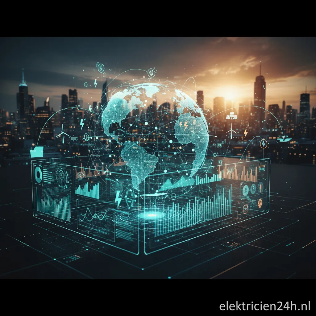 Grafiek die de dynamische prijzen op de real-time energiemarkt toont