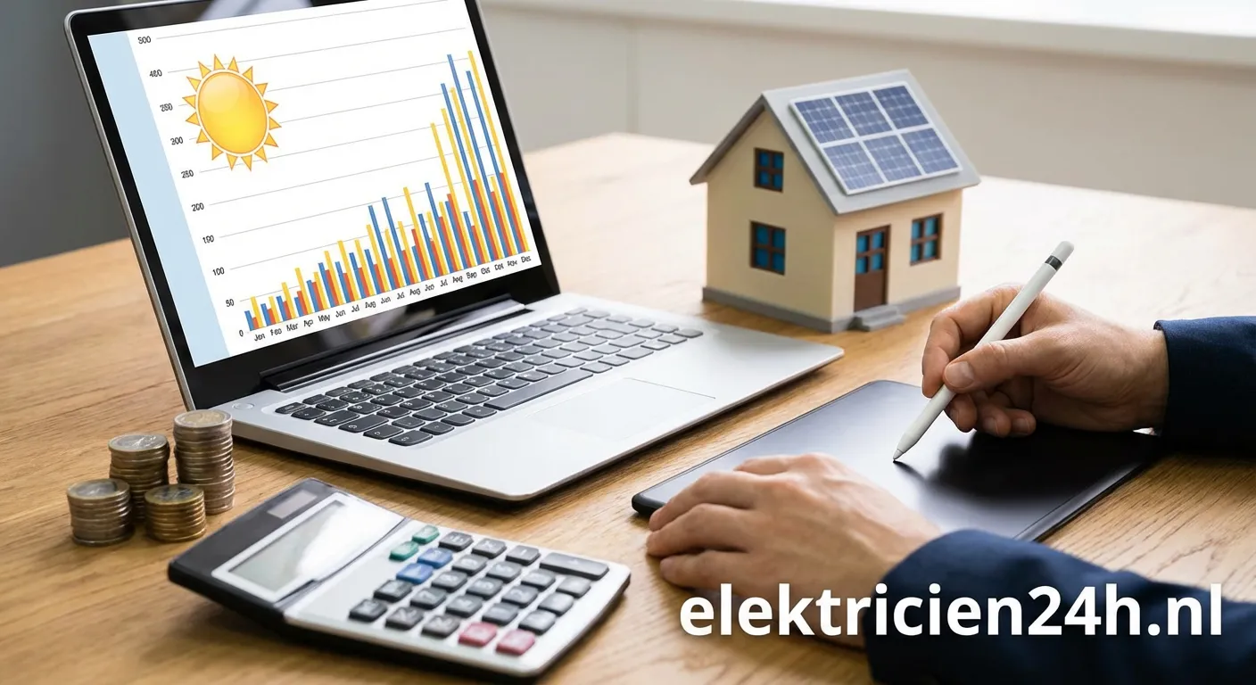 Zonnepanelen woning energie teruglevering